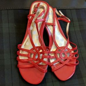 NWT Michelle D strappy patent sandal